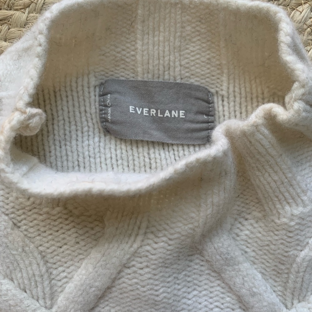 Everlane Cable Knit Sweater